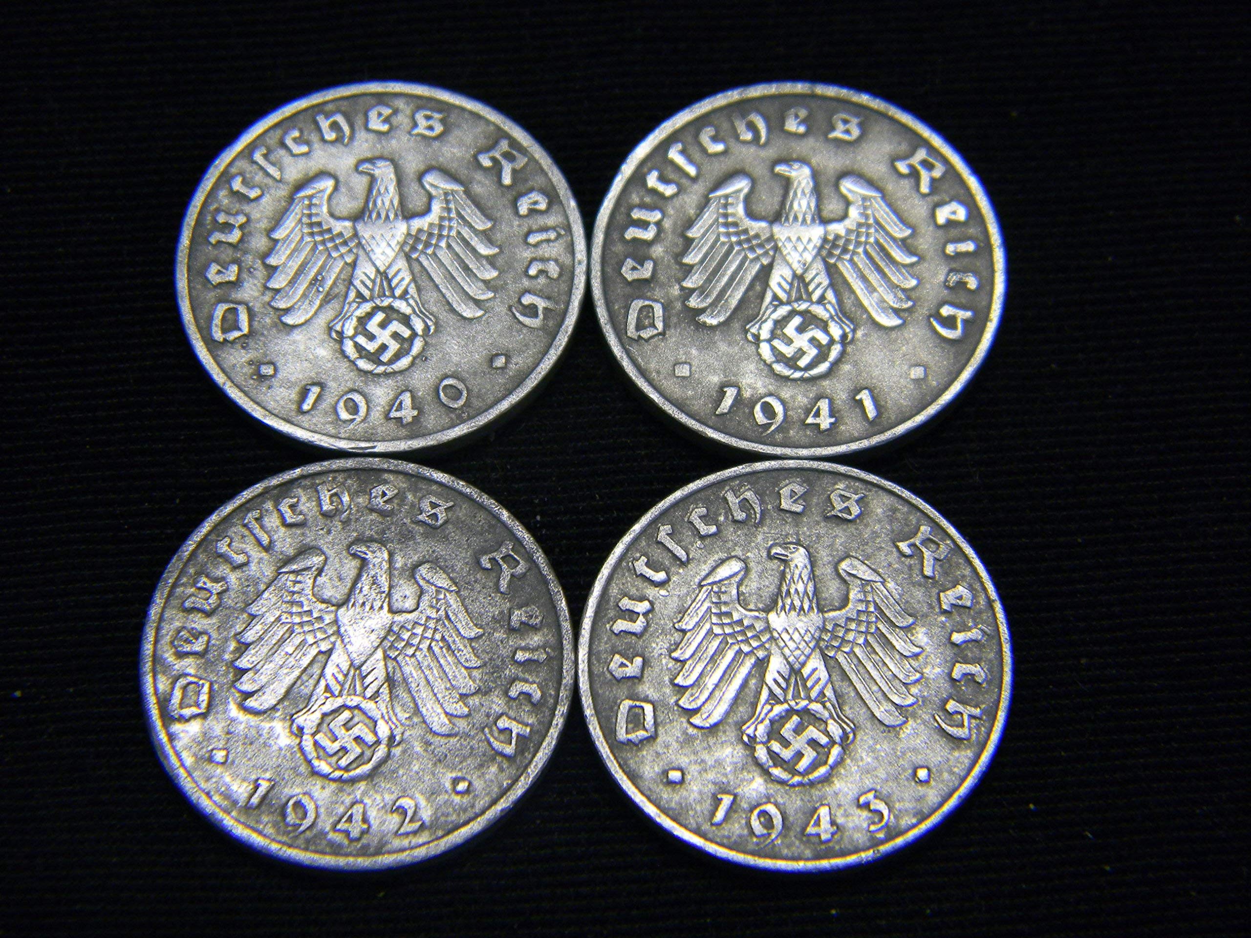 Amazon.com: Four (4) WWII German Reichspfennig Coins Dated 1940